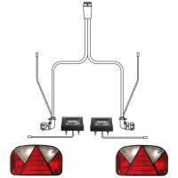 Lichtanlage Multipoint II, 12 V, 1,40 m, LP 20