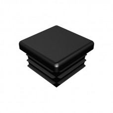 Kunststoff-Stopfen, schwarz, für 30 mm Vierkantrohr, Aluhohlkammerprofil und Winkeleckprofil